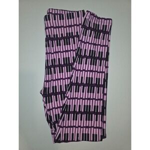 one suze lularoe legging. Purple, pink pink keys leggings